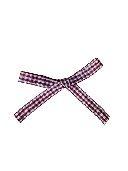 Gingham Mini Hair Bows & Headbands for Kids – Everyday Bow in 10 Colors