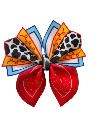 Toys Bubble Bow for Girls – Movie-Inspired Alligator Clip Hair Accessory