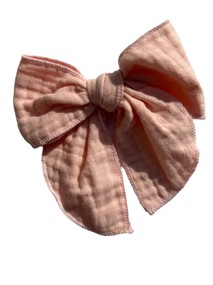 *Spring Muslin Hair Bows