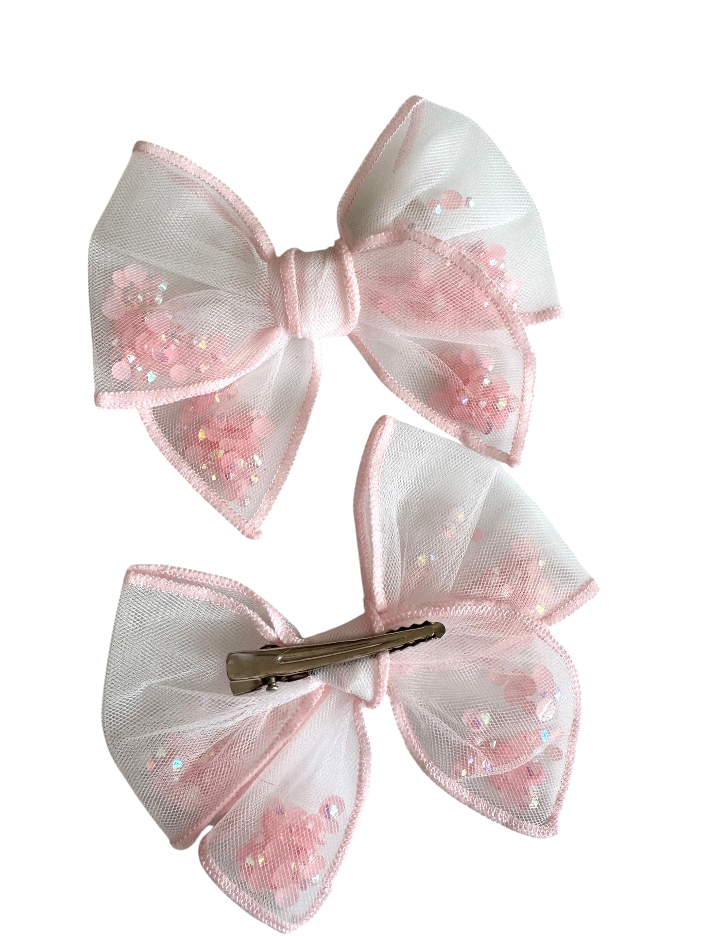 *Glitter Shaker Hair Bows