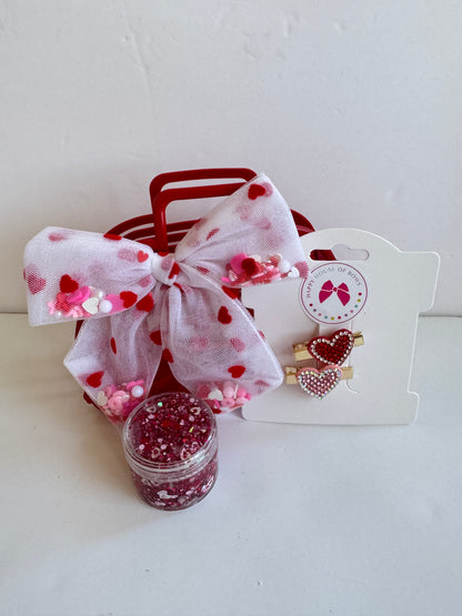 Valentine Love Baskets for Little Girls