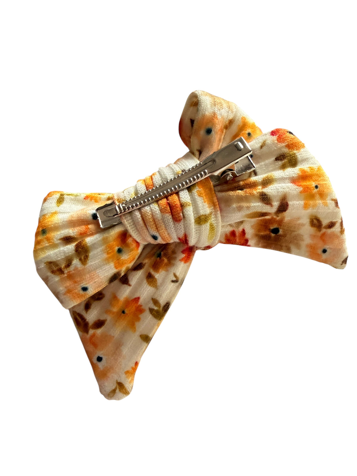 Fall Floral Hair Bows for Girls – Autumn Bow & Headband