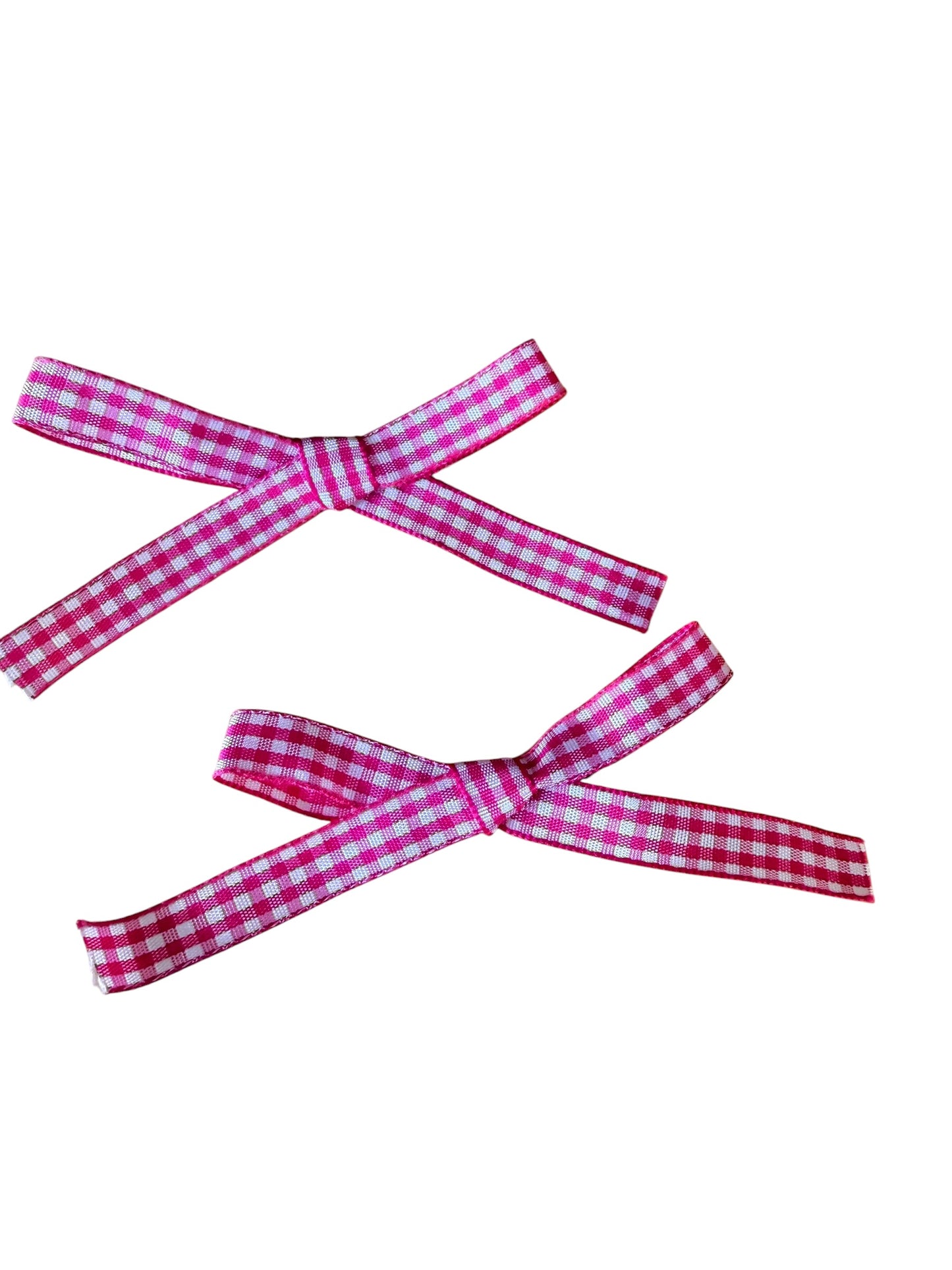 Gingham Mini Hair Bows & Headbands for Kids – Everyday Bow in 10 Colors