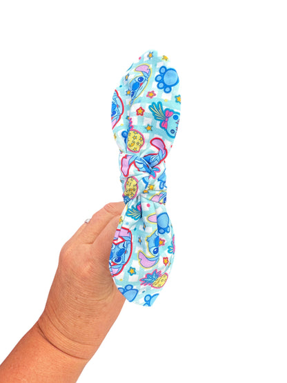 Pineapple Stitch Headband for Girls - Hawaiian Character Tie Knot Headband