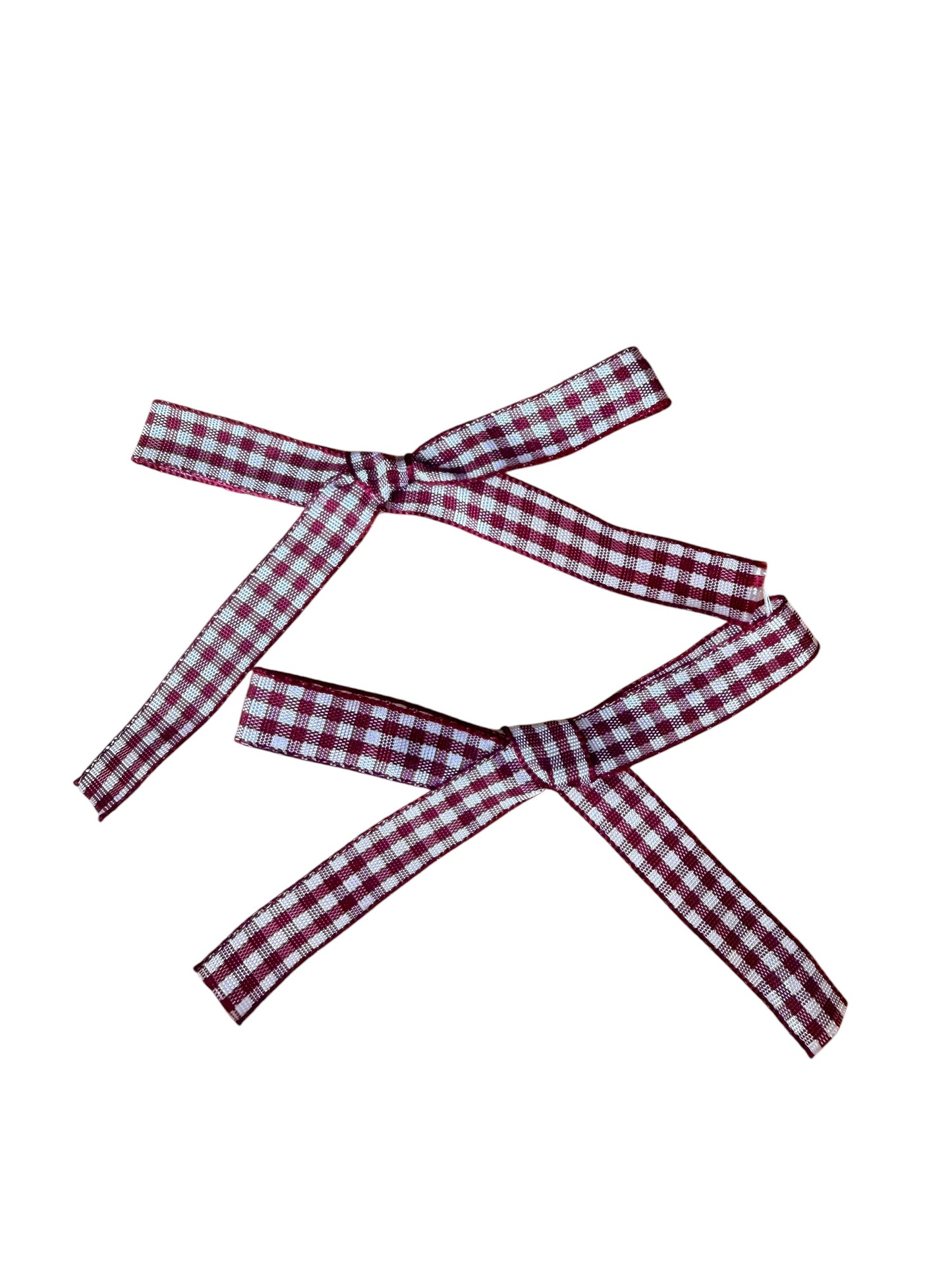 Gingham Mini Hair Bows & Headbands for Kids – Everyday Bow in 10 Colors