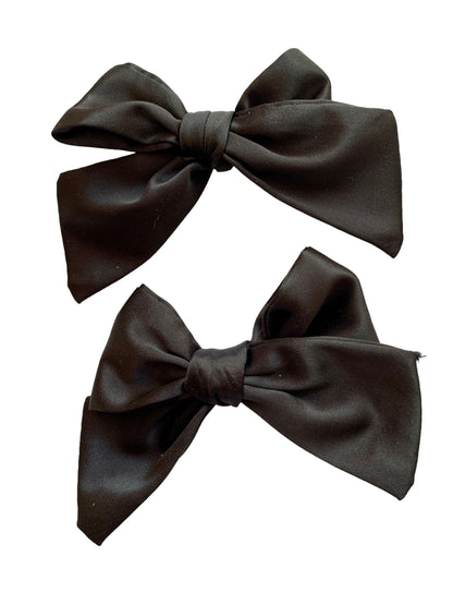 Holiday Satin Hair Bows