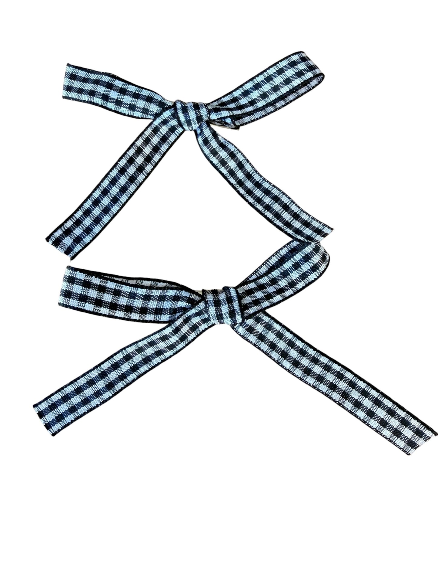 Gingham Mini Hair Bows & Headbands for Kids – Everyday Bow in 10 Colors