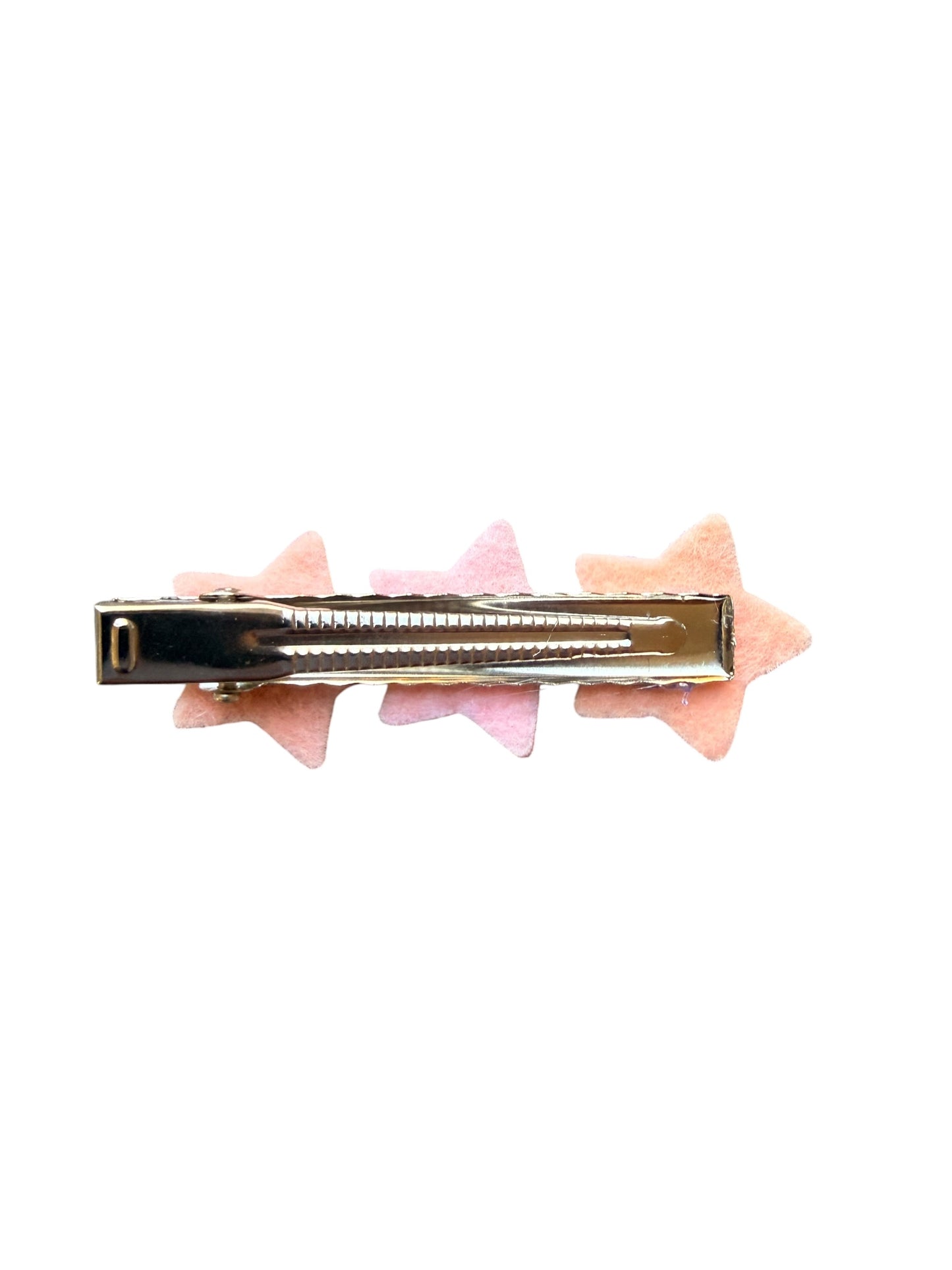 Patriotic Glitter Star Hair Clips for Girls | Red, White & Blue