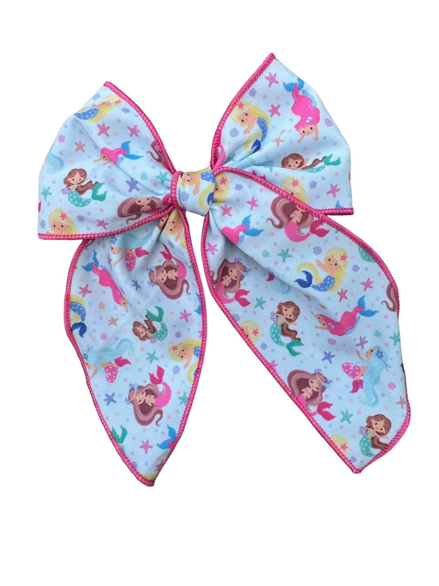 Mermaid Party Hair Bow