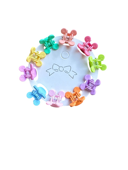 Mini Mouse Claw Clips for Girls - Non-Slip Hair Clips for Girls