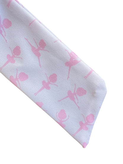 Ballerina Hair Bows for Girls - Pink Ballet Dance Alligator Clip Bows