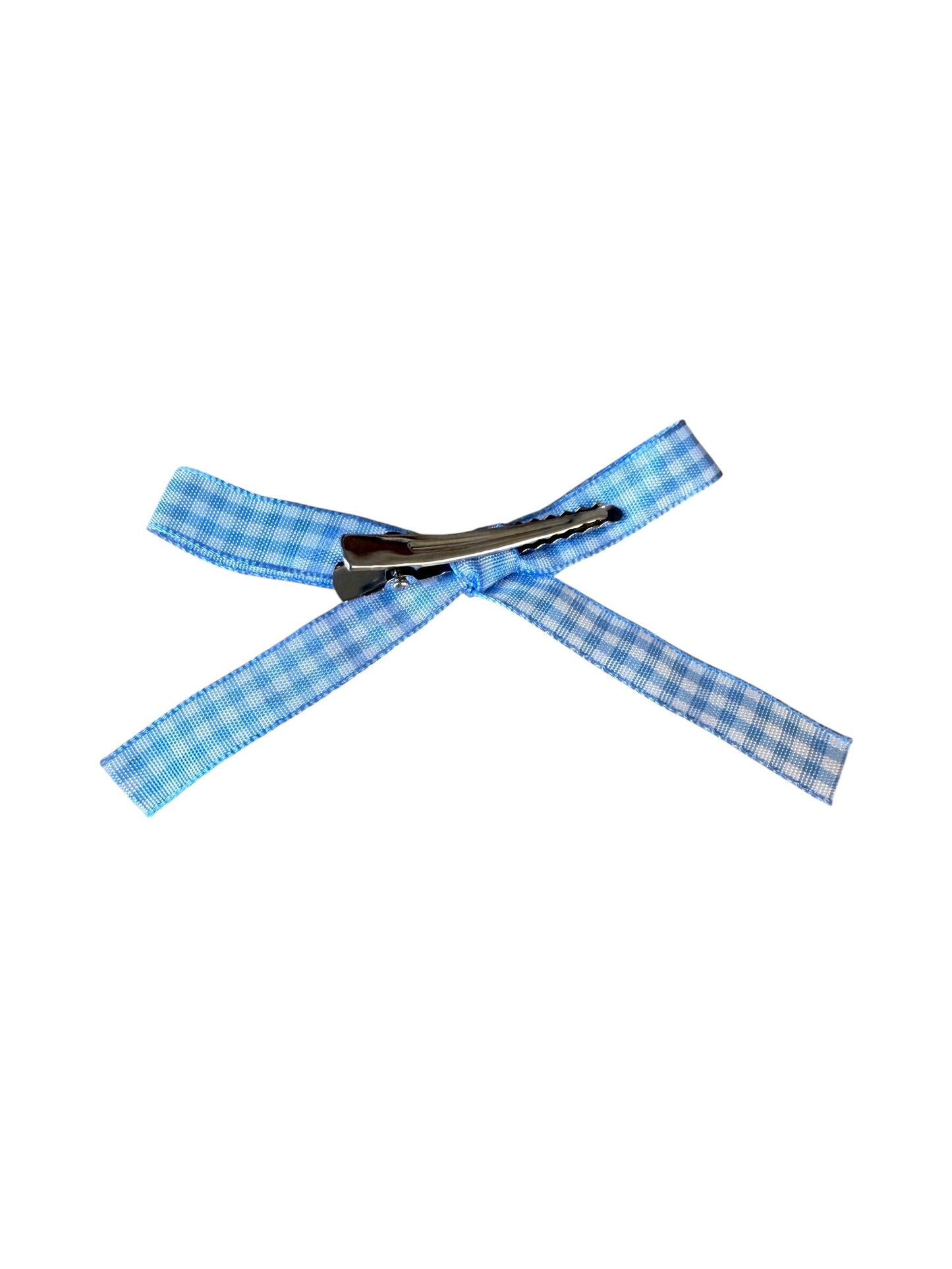 Gingham Mini Hair Bows & Headbands for Kids – Everyday Bow in 10 Colors