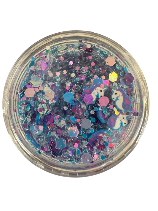 Unicorn Glitter Hair & Body Gel