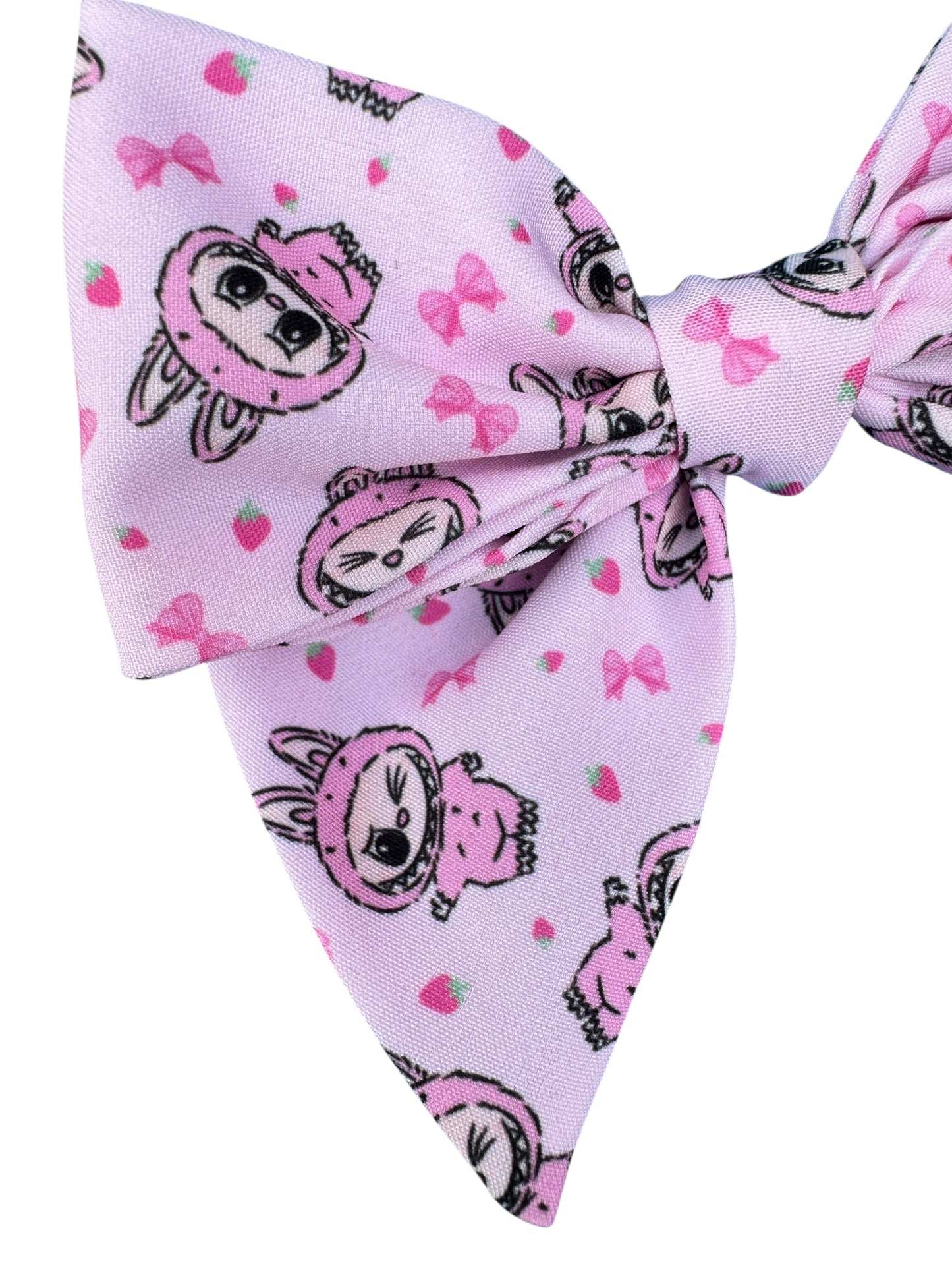 Pink Labu Hair Bows for Little Girls