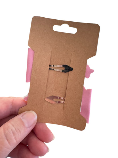 Christmas Snap Hair Clips – Christmas Tree Barrettes for Kids - Set of 2