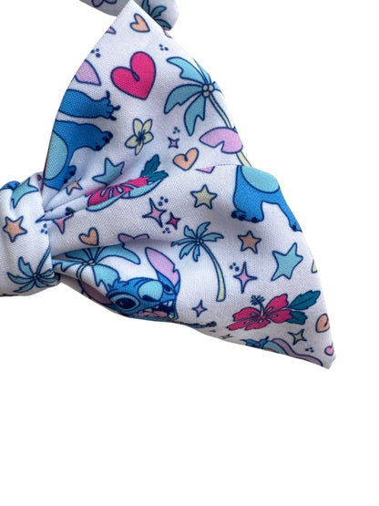 Stitch Hair Bows for Girls - Hawaiian Character Alligator Clip Bows