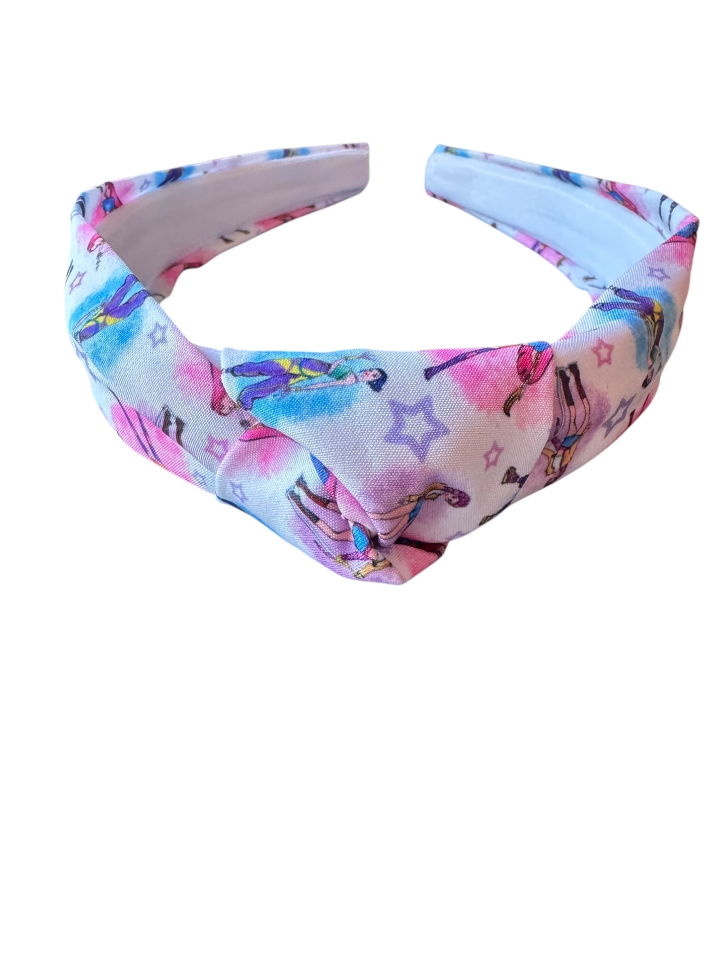 White K-Pop Headbands for Little Girls