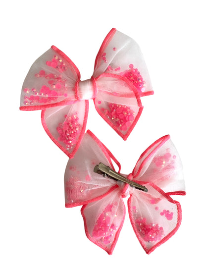 *Glitter Shaker Hair Bows