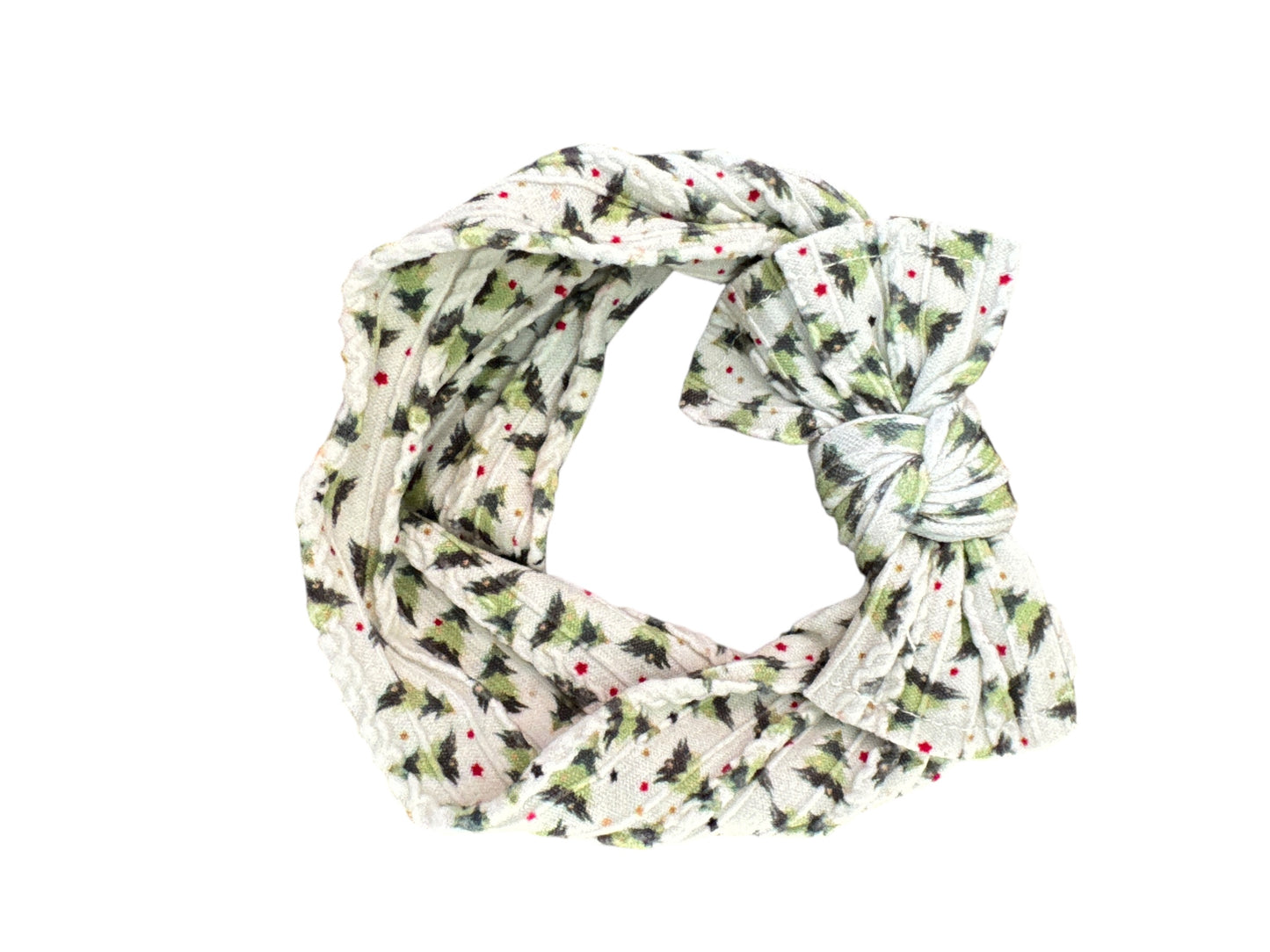 Christmas Baby Headwrap - Soft Stretchy Holiday Headband for Newborns & Infants