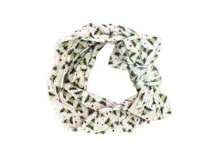 Christmas Baby Headwrap - Soft Stretchy Holiday Headband for Newborns & Infants