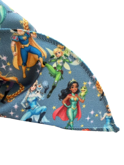 Superhero Princess Hair Bows for Girls