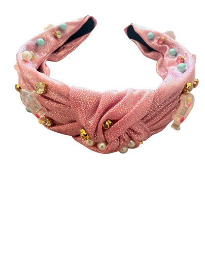 Mermaid Rhinestone Headband – Seashell Embellished Hair Accessory