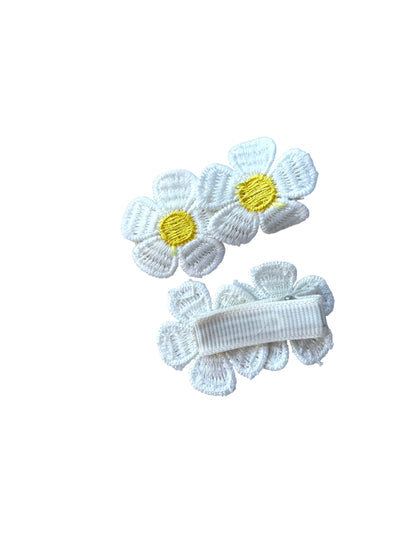 Daisy Hair Clips for Babies, Toddlers, and Kids