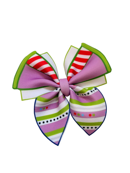Toys Bubble Bow for Girls – Movie-Inspired Alligator Clip Hair Accessory