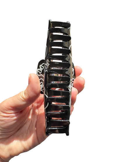 Black Minnie Claw Clips for Girls & Women