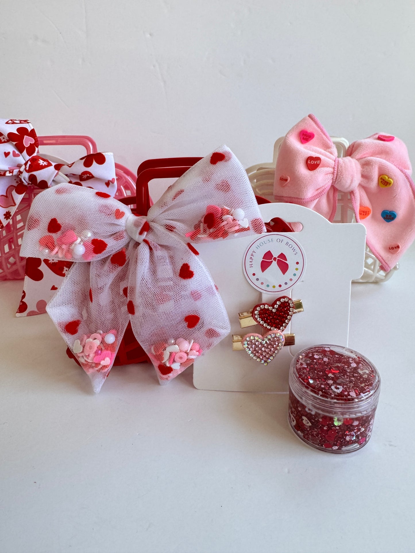 Valentine Love Baskets for Little Girls