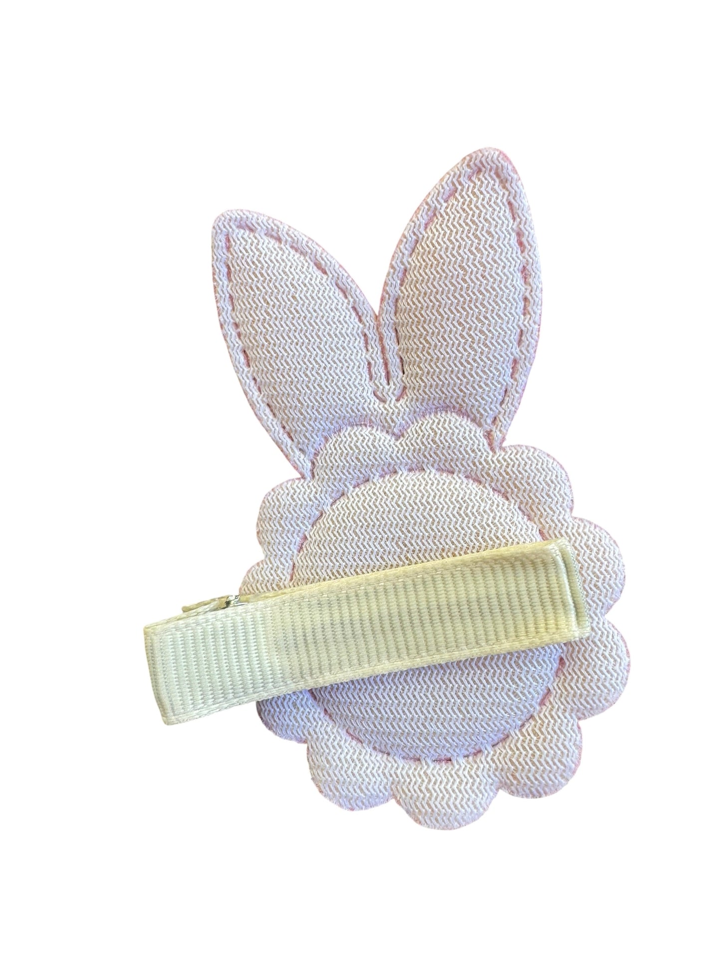 Bunny Hair Clips for Girls - Easter Corduroy Alligator Clips