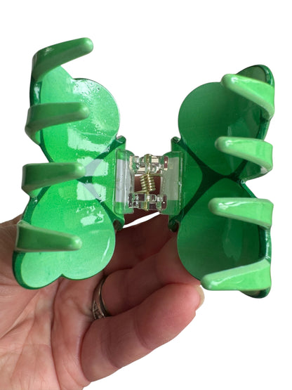 *Shamrock Claw Clips