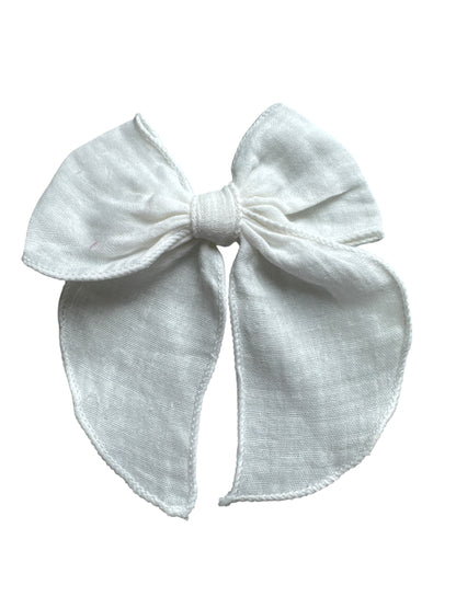Spring Muslin Hair Bows for Girls | Alligator Clip Bows