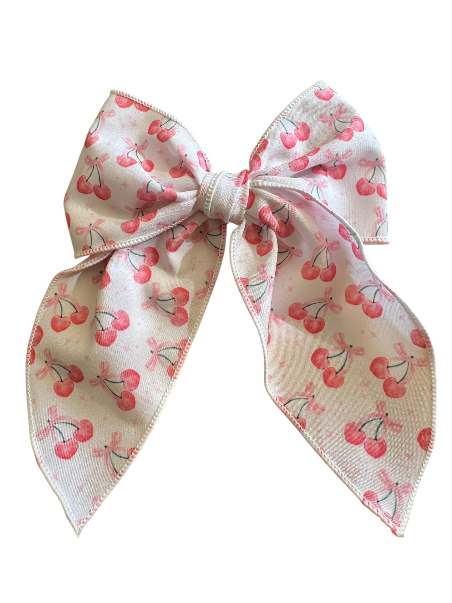 Cherry Bow Hair Bows for Girls | Kids Hair Accessories