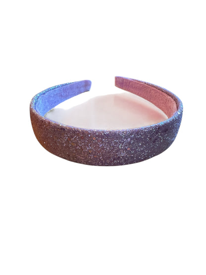 Thick Glitter Headbands - Sparkly Headbands for Girls & Women (One Size)