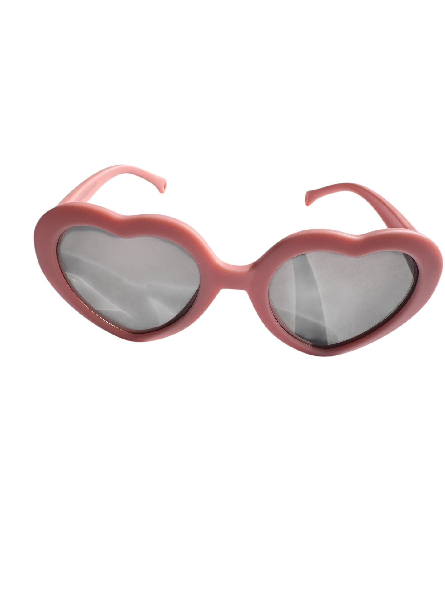 Pink Heart Sunglasses for Toddlers Ages 2-5 | Kids UV Protection