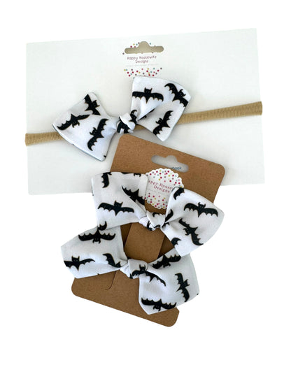 Mini Halloween Hair Bows