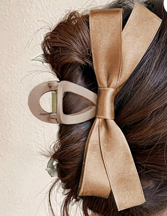 Coquette Bow Claw Clip | Aesthetic Hair Claw for Girls & Women