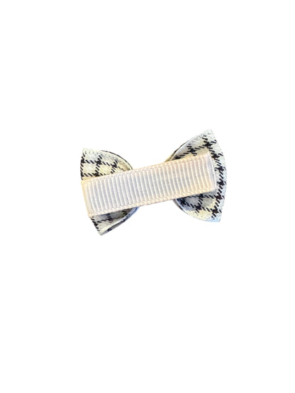 Mini Black & White Baby Hair Clips