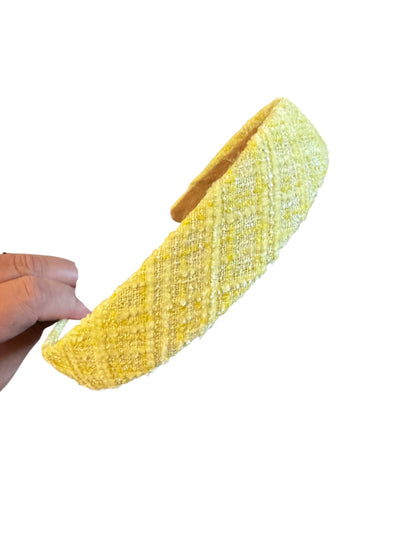 Tweed Headband Pastel Textured – Soft Fabric Hair Accessories for Women & Girls