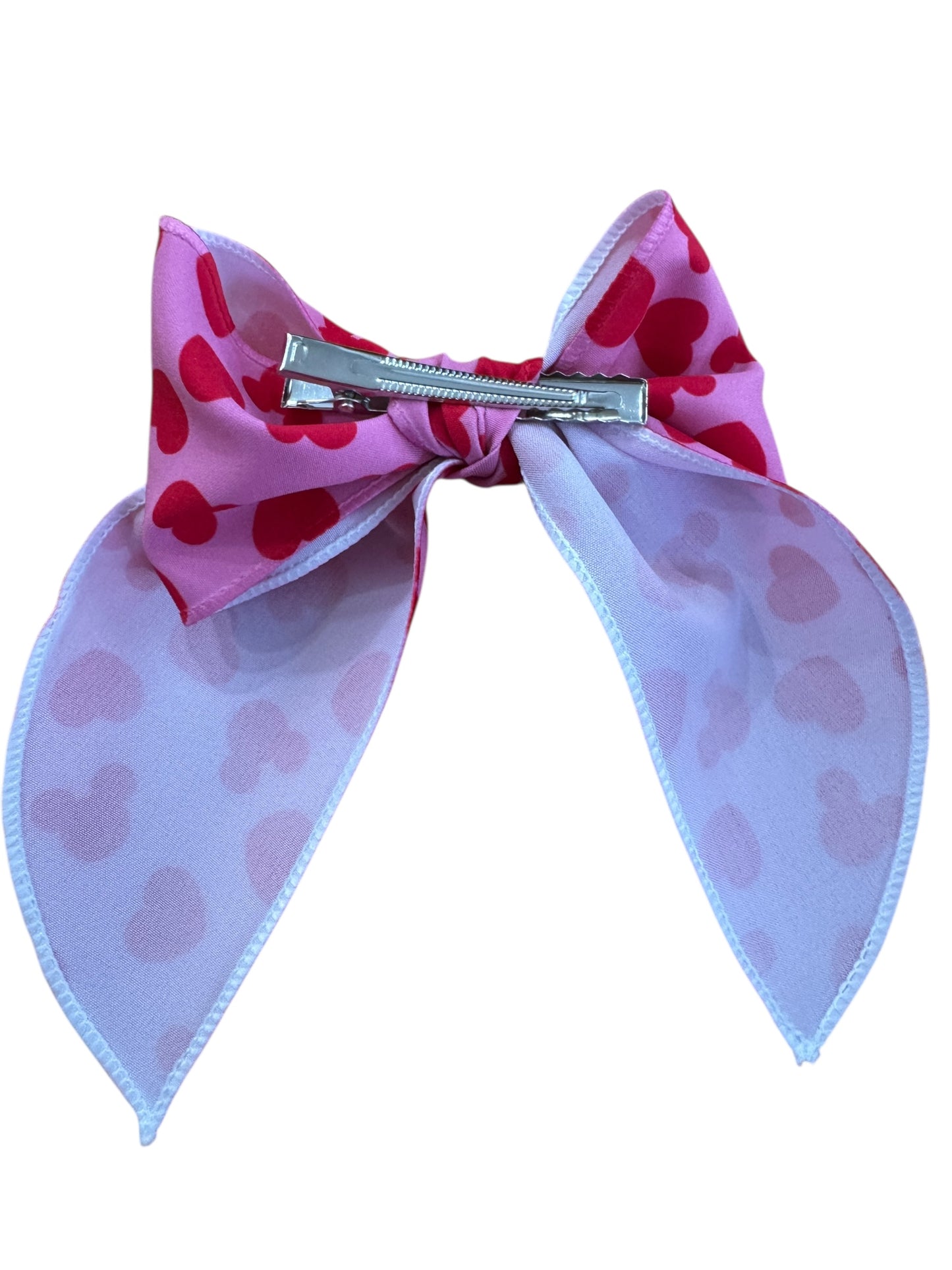 Pink & Red Valentine's Day Mouse Hair Bows