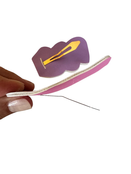 Mouse Snacks or Teacups Snap Clips for Girls