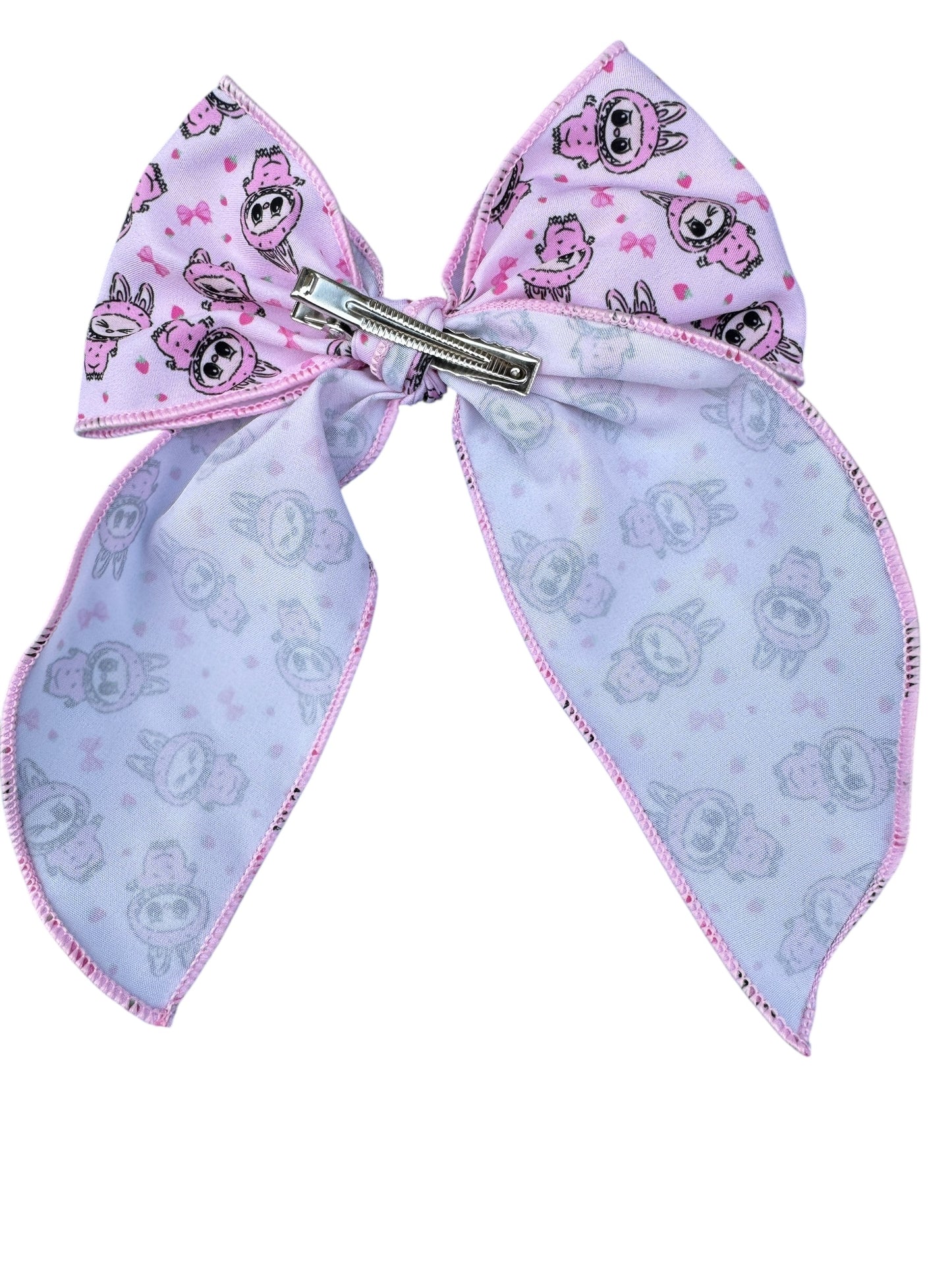 Pink Labu Hair Bows for Little Girls