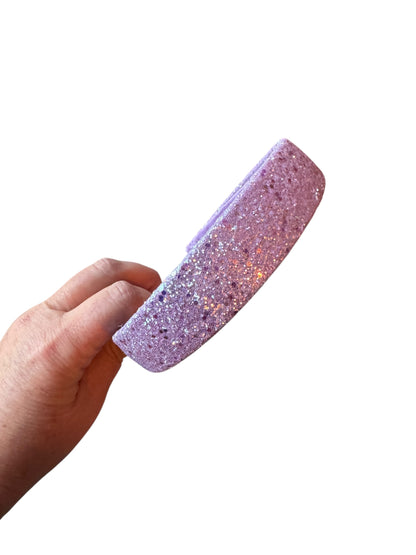 Thick Glitter Headbands - Sparkly Headbands for Girls & Women (One Size)