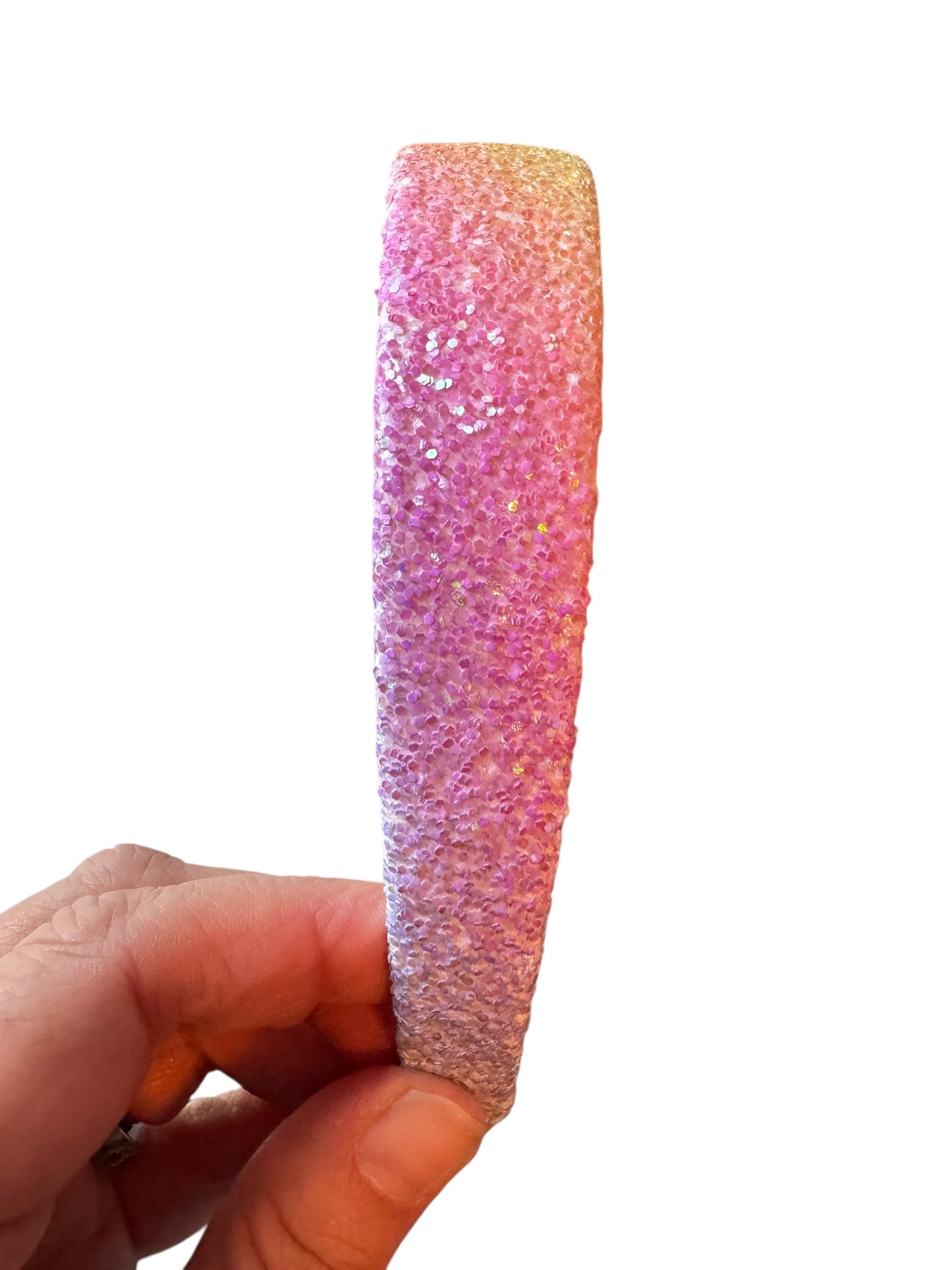 Thick Glitter Headbands - Sparkly Headbands for Girls & Women (One Size)