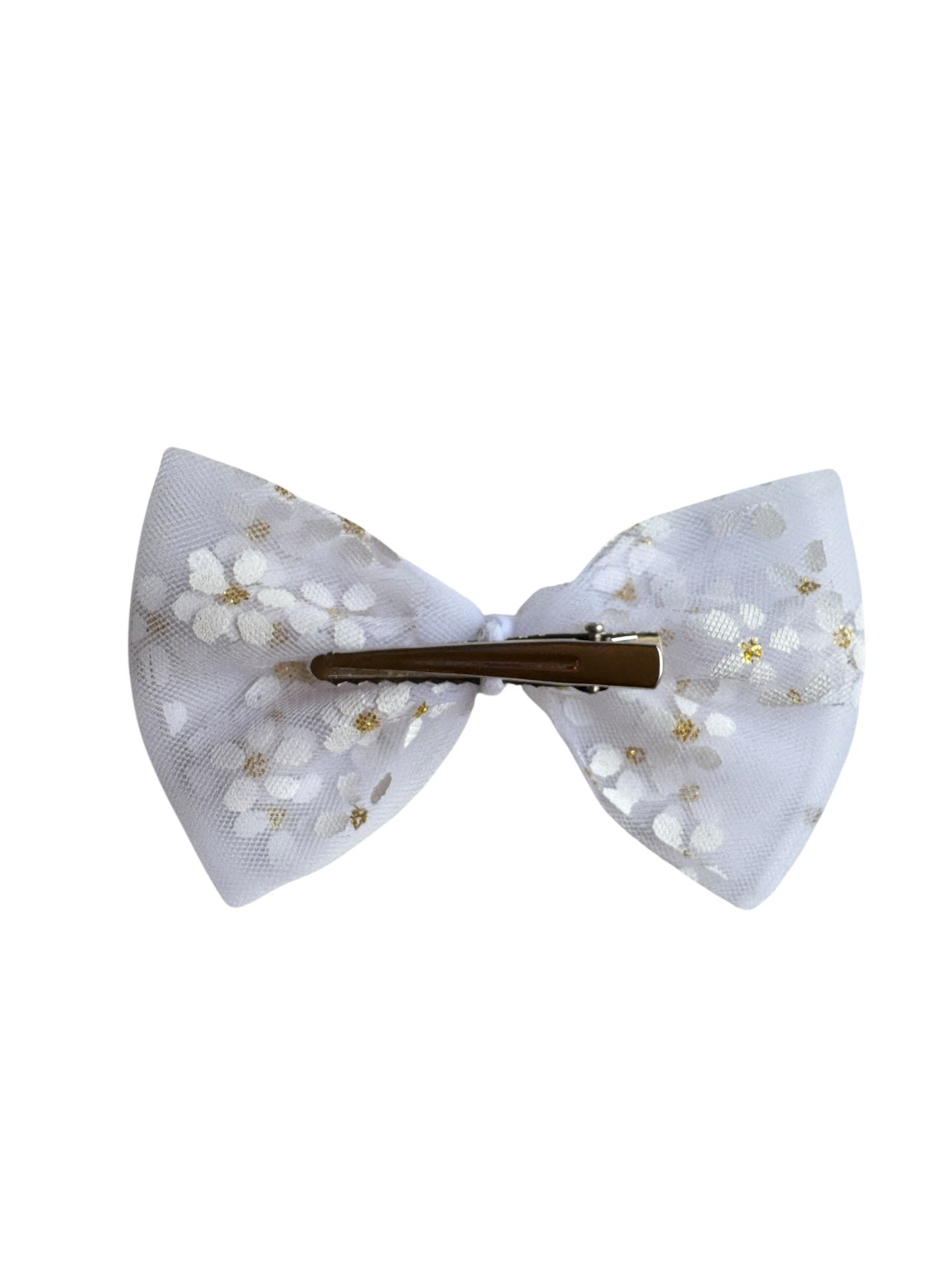 Daisy Tulle Hair Bows for Babies & Toddlers | Spring Flower Hair Accessories