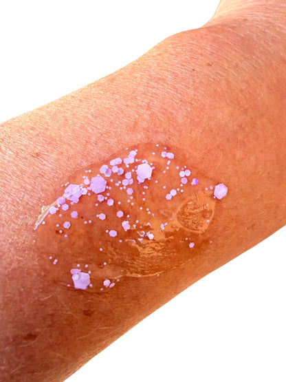 Glitter Hair & Body Gel for Kids – Sparkle in Pink, Purple or Blue| Festival & Party Glitter