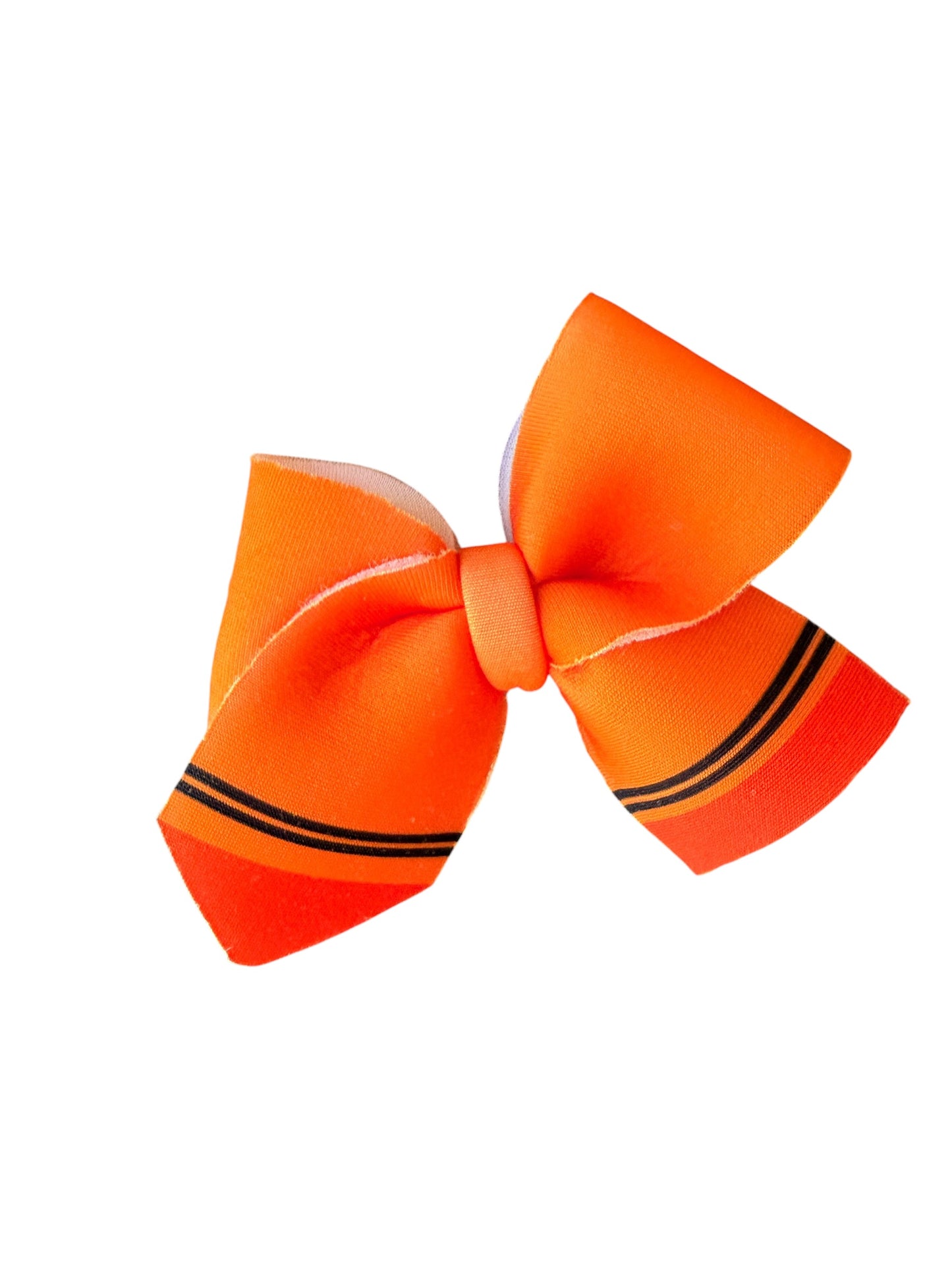 Crayon Bubble Hair Bows for Girls & Teachers – Back to School Alligator Clip Bows