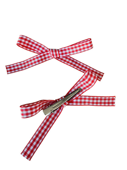 Gingham Mini Hair Bows & Headbands for Kids – Everyday Bow in 10 Colors
