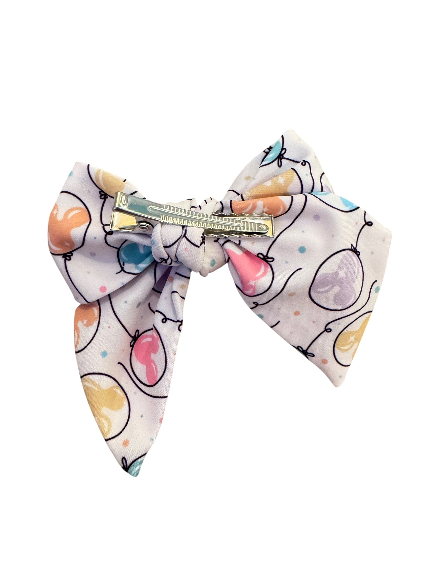 Mouse Balloons Hair Bows for Girls